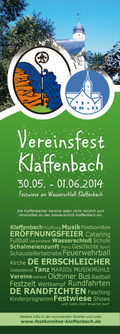 Vereinsfest Klaffenbach 2014