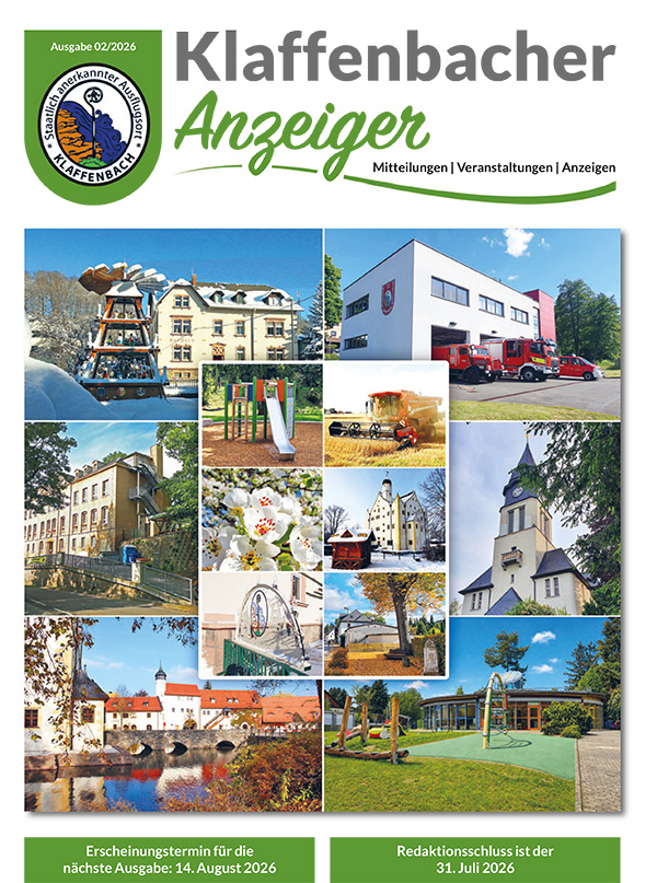 Der aktuelle Klaffenbacher Anzeiger